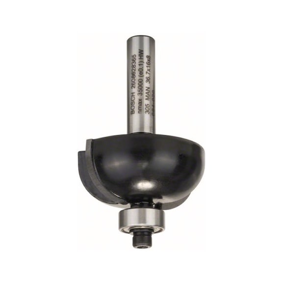 BOSCH Chamfer cutter 8 mm R1 12 mm D 36.7 mm L 16 mm G 58 mm 2608628365 - Grooving cutters