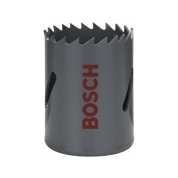 BOSCH HSS bi-metal hole saw for standard adapter 40 mm 1 9/16-inch 2608584112 - Hole saw (non-detachable cutting edges)