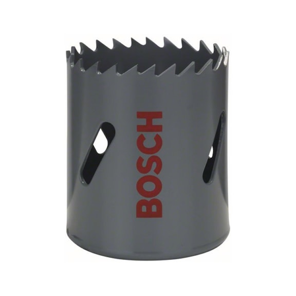 BOSCH HSS bi-metal hole saw for standard adapter 44 mm 1 3/4-inch 2608584114 - Hole saw (non-detachable cutting edges)
