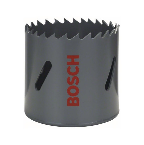 BOSCH HSS bi-metal hole saw for standard adapter 54 mm 2 1/8-inch 2608584118 - Hole saw (non-detachable cutting edges)