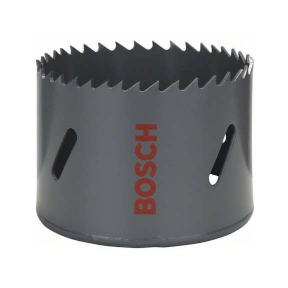 BOSCH HSS bi-metal hole saw for standard adapter 70 mm 2 3/4-inch 2608584124 - Hole saw (non-detachable cutting edges)
