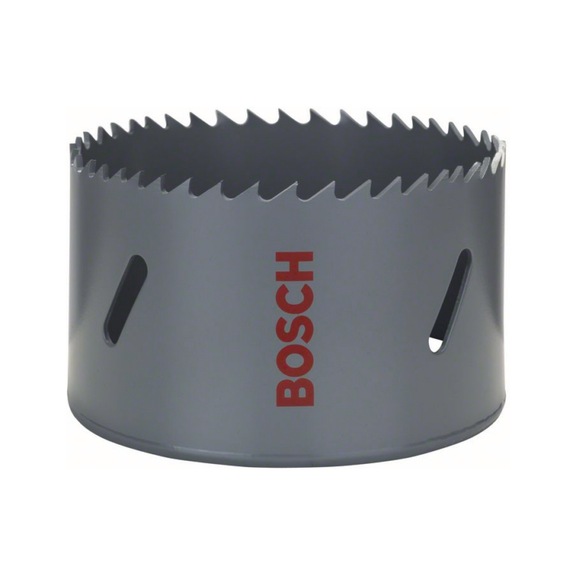 BOSCH HSS bi-metal hole saw for standard adapter 83 mm 3 1/4-inch 2608584127 - Hole saw (non-detachable cutting edges)