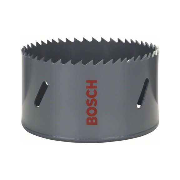 BOSCH HSS bi-metal hole saw for standard adapter 89 mm 3 1/2-inch 2608584128 - Hole saw (non-detachable cutting edges)