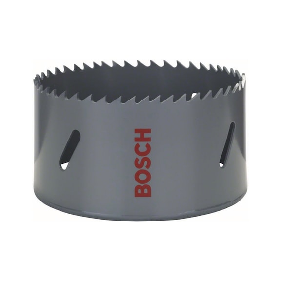 BOSCH HSS bi-metal hole saw for standard adapter 92 mm 3 5/8-inch 2608584129 - Hole saw (non-detachable cutting edges)