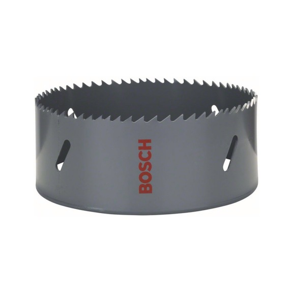 BOSCH Lochsäge HSS-Bimetall für Standardadapter 121 mm 4 3/4-Zoll 2608584134 - Lochsäge (nicht lösbare Schneiden)