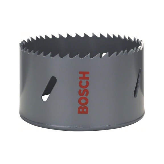 BOSCH HSS bi-metal hole saw for standard adapter 86 mm 3 3/8-inch 2608584850 - Hole saw (non-detachable cutting edges)