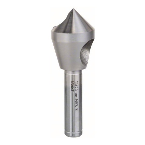 BOSCH Cross countersink HSS-E 28 mm 15 - 20 85 mm 12 mm 2608597514 - Countersinks and countersinks (non-detachable cutting edges)