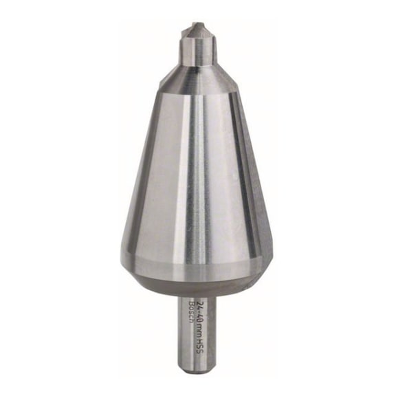 BOSCH Sheet metal peeling drill HSS cylindrical 24 - 40 mm 89 mm 10 mm 2608597516 - Sheet metal peeling drill