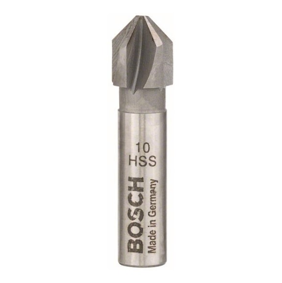 BOSCH countersink cylindrical shank 10.0mm M 5 40mm 1/4-inch 8mm 2608596665 - Countersinks and countersinks (non-detachable cutting edges)