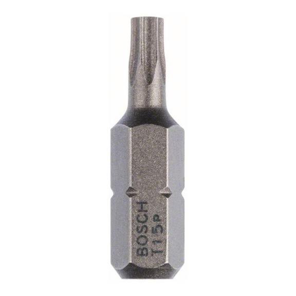 BOSCH Screwdriver bit Extra-Hard T15 25 mm 10-pack 2607001608 - Bit for hexagon socket screws