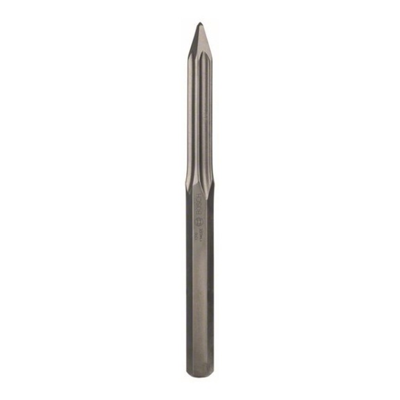 BOSCH pointed chisel with 28 mm hexagon socket 400 mm 2608690106 - Chisel for hammer drill