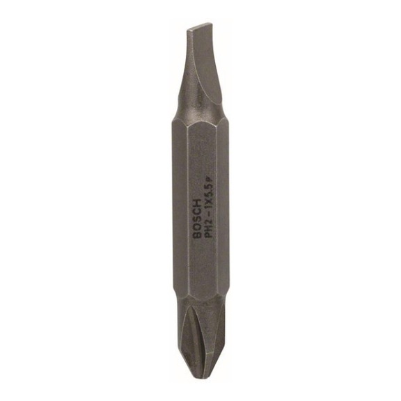 BOSCH double blade bit S 1.0x5.5 PH2 45 mm 2607001738 - Tools (parts)