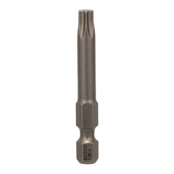 BOSCH Screwdriver bit extra-hard T30 49 mm 1-pack 2607001642 - Bit for hexagon socket screws