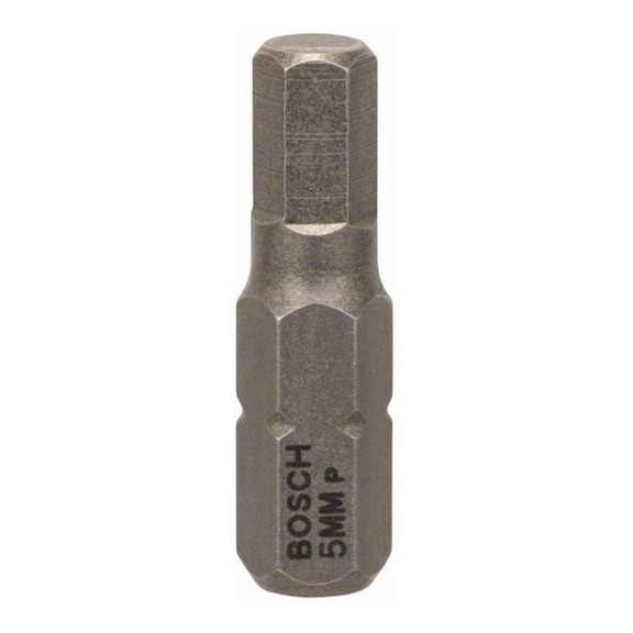 BOSCH Screwdriver bit extra-hard HEX 5 25 mm 3-pack 2607001726 - Bit for hexagon socket screws