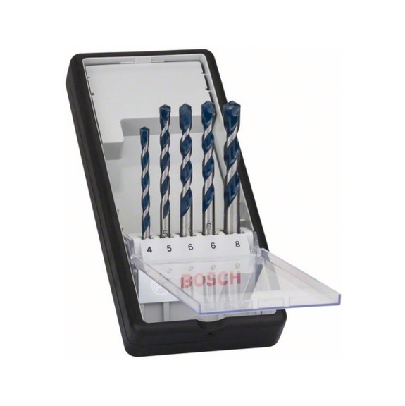 BOSCH 5-teilig CYL-5 Betonbohrer-Set Robust Line 4–8&nbsp;mm 2608588165 - Schlagbohrer-Set