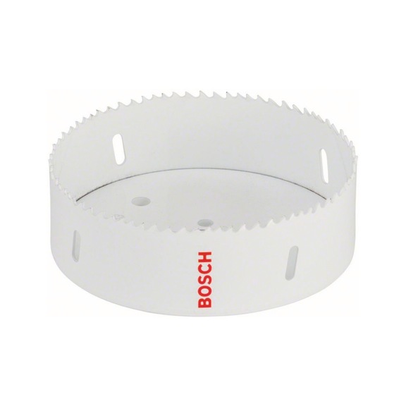 BOSCH HSS bi-metal hole saw for standard adapter 133 mm 5 1/4-inch 2608584838 - Hole saw (non-detachable cutting edges)