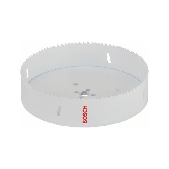 BOSCH HSS bi-metal hole saw for standard adapter 177 mm 6 31/32-inch 2608584841 - Hole saw (non-detachable cutting edges)