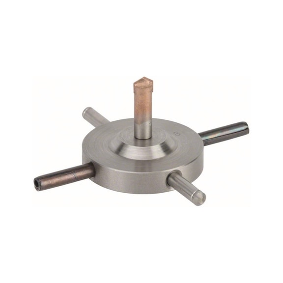 BOSCH Centering cross for dry core bits and can countersinks 87 mm 2608597479 - Drill bit (accessories)