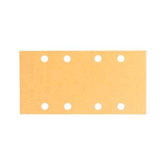 BOSCH Sanding sheet C470 93 x 186 mm 320 8 holes Velcro 50-pack 2608607975 - Abrasive tool made of abrasive on backing