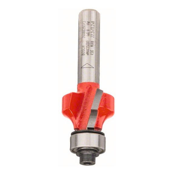BOSCH Rounding cutterWood 8 mm D 22.2 mm R1 4.75 mm L 13.2 mm G 55 mm 2608629373 - Milling cutter with shank and non-detachable cutting edges (other)
