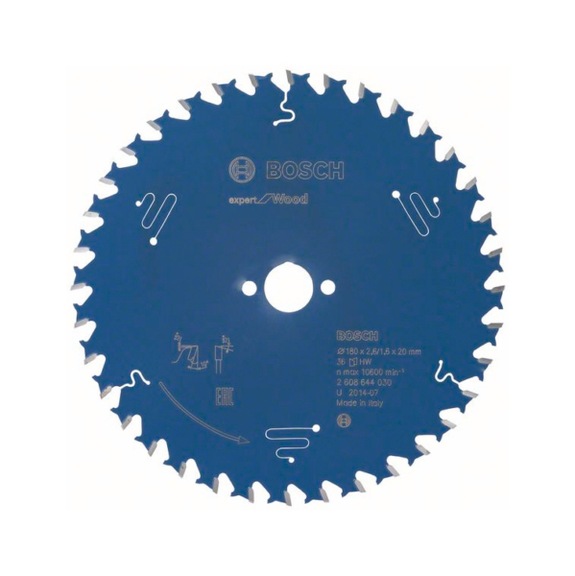 BOSCH Circular saw blade Expert for Wood 180 x 20 x 2.6 mm 36 2608644030 - Circular saw blade (machines)