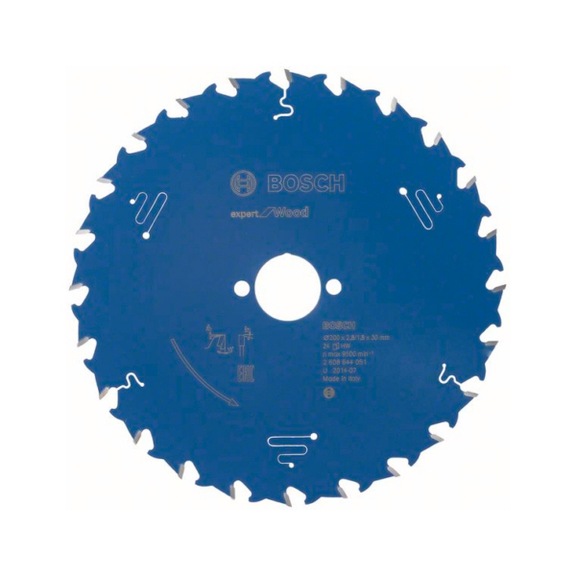 BOSCH Circular saw blade Expert for Wood 200 x 30 x 2.8 mm 24 2608644051 - Circular saw blade (machines)