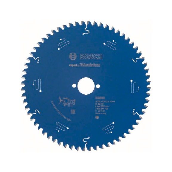BOSCH Kreissägeblatt Expert for Aluminium 230 x 30 x 2,8 mm 64 2608644106 - Kreissägeblatt (-Maschinen)