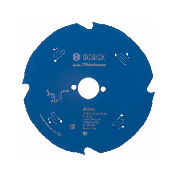 BOSCH Circular saw blade Expert for Fibre Cement 190 x 30 x 2.2 mm 4 2608644125 - Circular saw blade (machines)