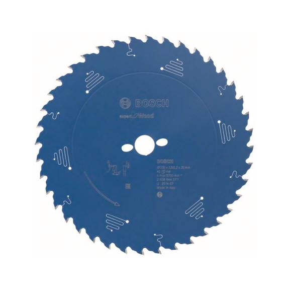BOSCH Kreissägeblatt Expert for Wood 330 x 30 x 3,5 mm 40 2608644071 - Kreissägeblatt (-Maschinen)