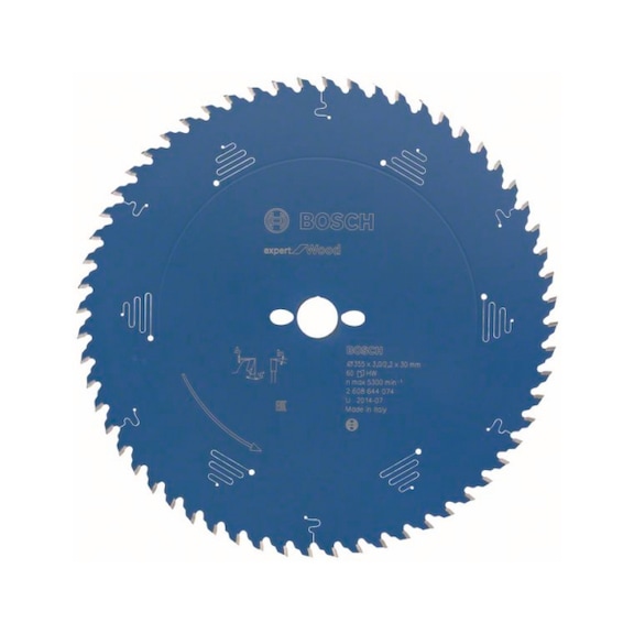 BOSCH Circular saw blade Expert for Wood 355 x 30 x 3.0 mm 60 2608644074 - Circular saw blade (machines)