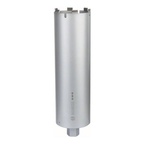 BOSCH Diamanttrockenbohrkrone 1 1/4Zoll UNC 132mm 400mm 6 11,5mm 2608601411 - Bohrkrone (nicht lösbare Schneiden)