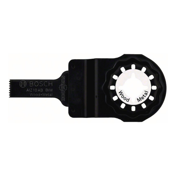 BOSCH BIM Tauchsägeblatt AIZ 10 AB Wood and Metal 20 x 10 mm 2608661641 - Tauchsägeblatt