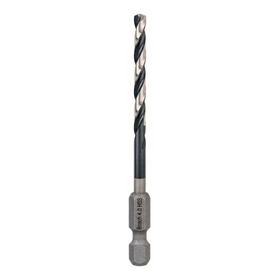 BOSCH HSS twist drill with hexagonal shank 4.0 mm 2608577052 - Drilling and countersinking tools with non-detachable cutting edges (other)