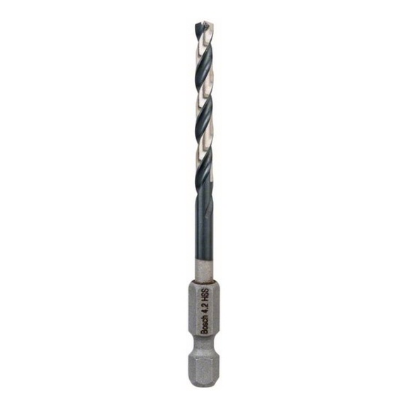BOSCH HSS hex shank twist drill 4.2 mm 2608577054 - Drilling and countersinking tools with non-detachable cutting edges (other)