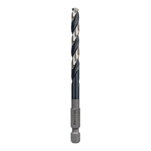 BOSCH HSS twist drill with hexagonal shank 6.0 mm 2608577058 - Drilling and countersinking tools with non-detachable cutting edges (other)