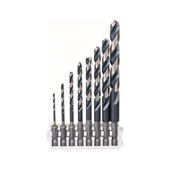 BOSCH Impact Control HSS drill bit pack 8-piece 2-10 mm 2608577139 - Twist drill set