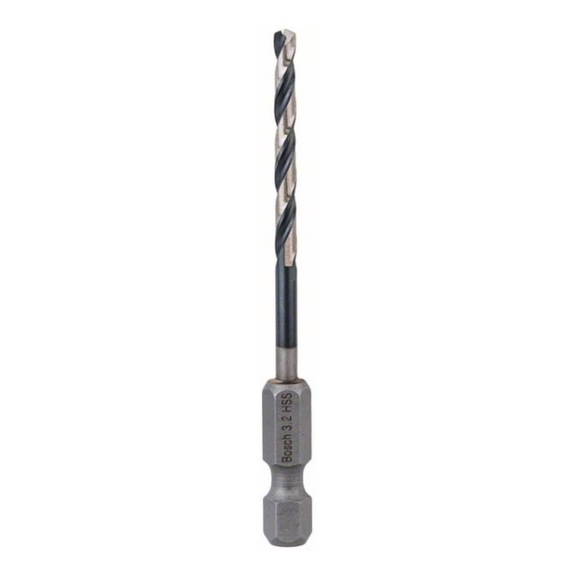 BOSCH HSS twist drill with hexagonal shank 3.2 mm 2608577049 - Drilling and countersinking tools with non-detachable cutting edges (other)