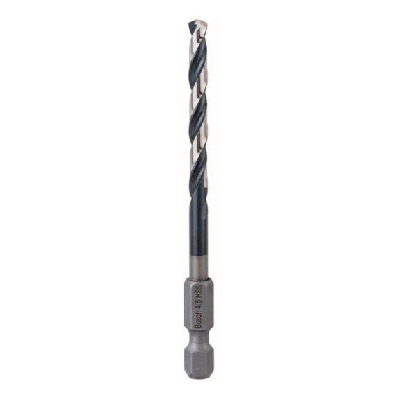 BOSCH HSS twist drill with hexagonal shank 4.5 mm 2608577055 - Drilling and countersinking tools with non-detachable cutting edges (other)