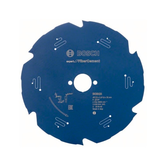 BOSCH Kreissägeblatt Expert for Fibre Cement 210 x 30 x 2,2 mm 6 2608644345 - Kreissägeblatt (-Maschinen)