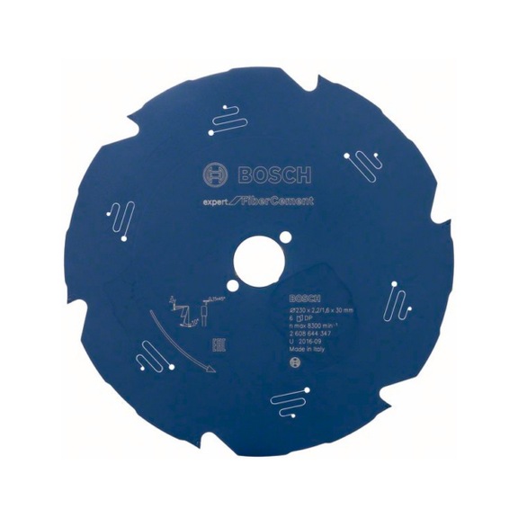 BOSCH Circular saw blade Expert for Fibre Cement 230 x 30 x 2.2 mm 6 2608644347 - Circular saw blade (machines)