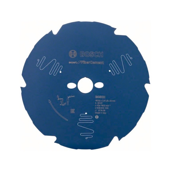 BOSCH Circular saw blade Expert for Fibre Cement 250 x 30 x 2.4 mm 6 2608644349 - Circular saw blade (machines)