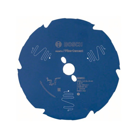 BOSCH Kreiss&auml;geblatt Expert for Fibre Cement 260 x 30 x 2,4 mm 6 2608644351 - Kreiss&auml;geblatt (-Maschinen)