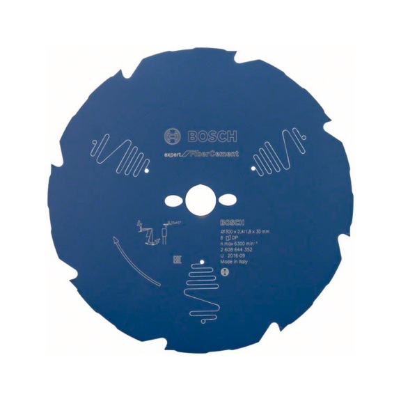BOSCH Kreissägeblatt Expert for Fibre Cement 300 x 30 x 2,4 mm 8 2608644352 - Kreissägeblatt (-Maschinen)
