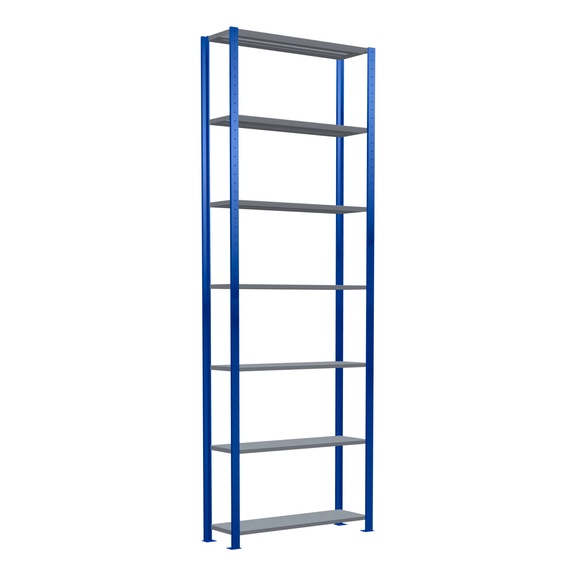 SCHULTE Grundregal Steck MULTIplus330 verzinkt/7 Böden 3000x1000x300 Nr. 13932-B - Regal (Werkstatt)