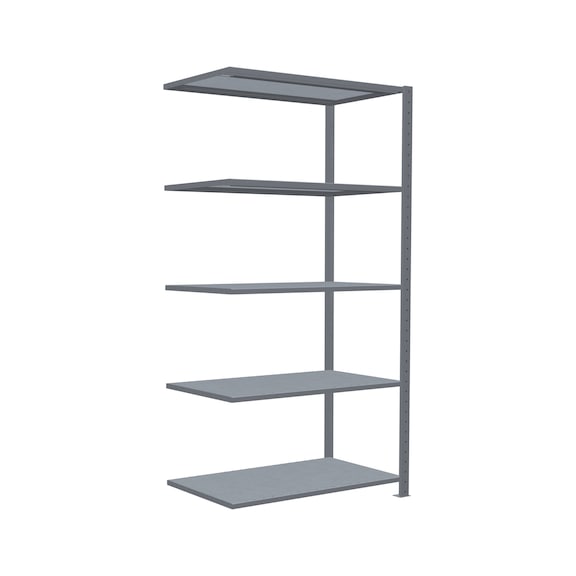 SCHULTE Anbauregal Steck MULTIplus330 verzinkt 5 Böden 2000x1000x600 Nr. 13965 - Regal (Werkstatt)