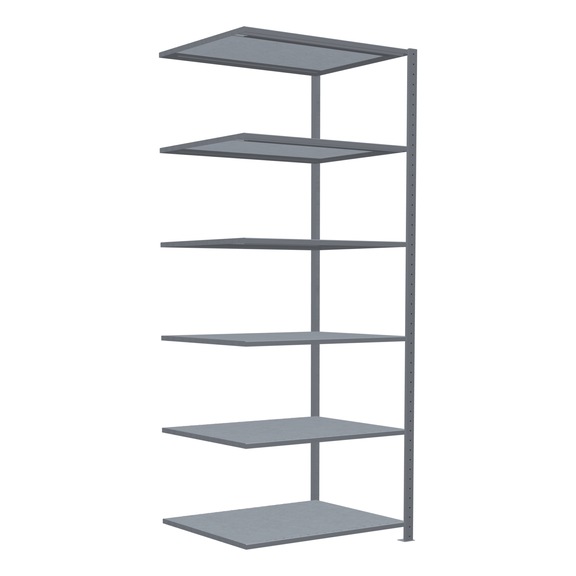 SCHULTE Anbauregal Steck MULTIplus330 verzinkt 6 Böden 2500x1000x800 Nr. 13986 - Regal (Werkstatt)