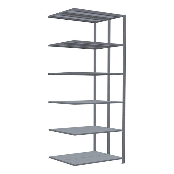 SCHULTE add-on shelving plug-in double MULTIplus250 2x6 2500x1000x(2x400) No.14246-A - Shelving (workshop)