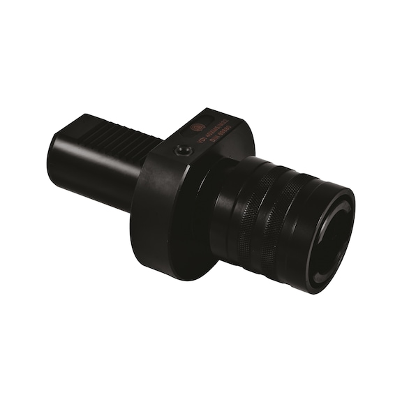 509.16.12.1.72 EROGLU, Gewindeschneid-Schnellwechselfutter ohne Längenausgleich auf Druck und Zug VDI 50 M3-M14-55 DIN 69880 - VDI, Gewindeschneidfutter