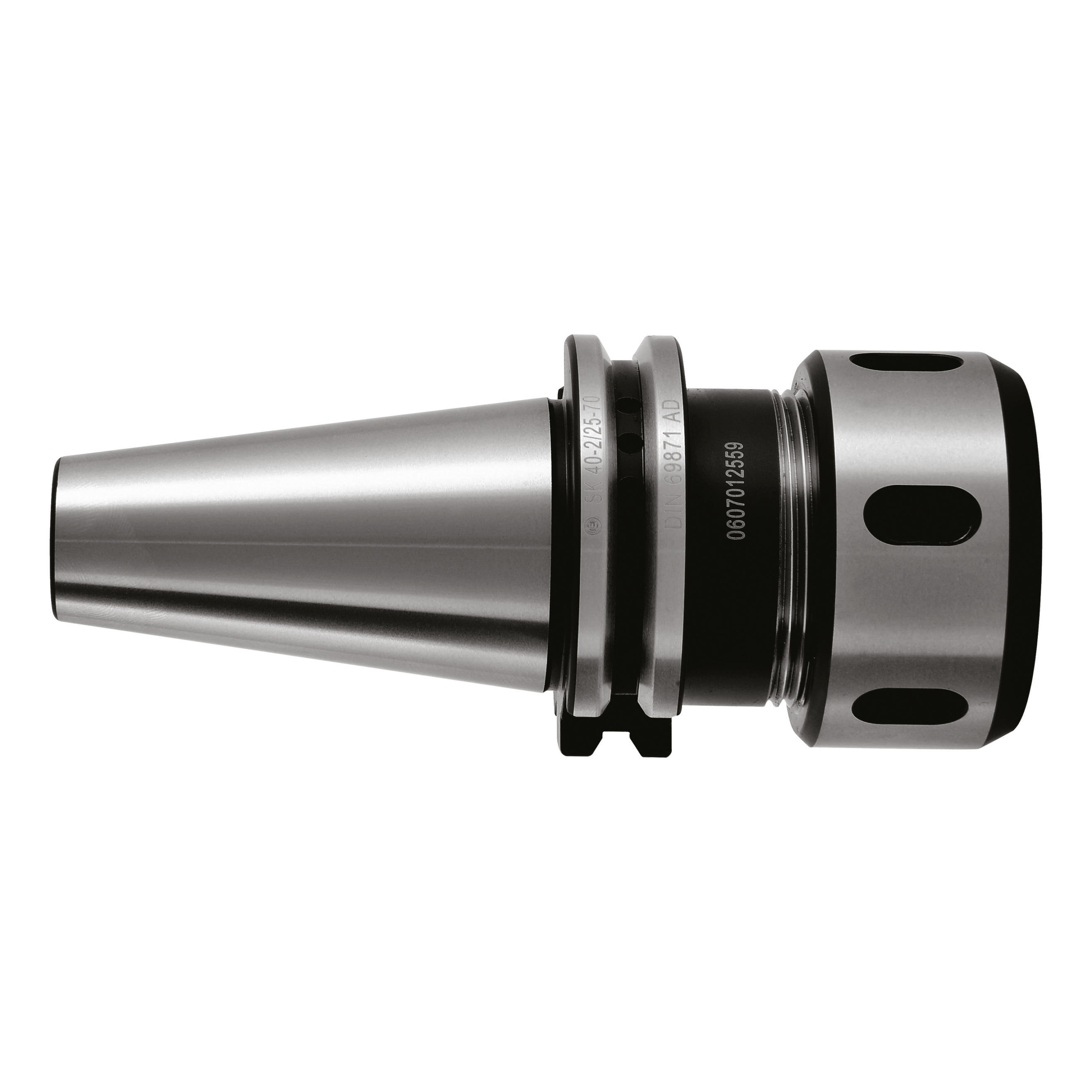 503.01.32.100 EROGLU, Spannfutter DIN 6391 für Spannzangen DIN 6388 DIN 69871 AD/B SK50 3-32-100 - Spannzangenfutter