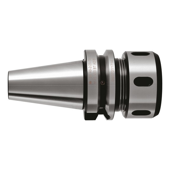 406.01.25.100 EROGLU, Spannfutter DIN 6391 für Spannzangen DIN 6388 JIS B 6339 (MAS 403 BT)  AD/B BT40 2-25-100 - Spannzangenfutter